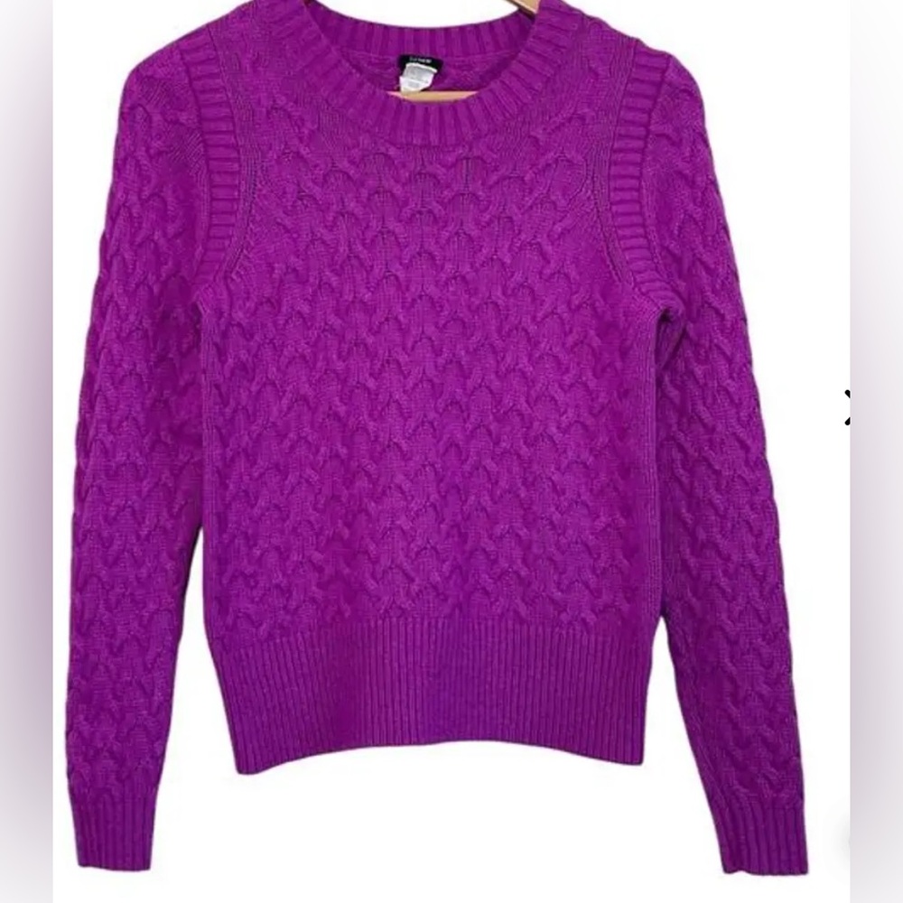 J Crew Women’s Wool/angora blend sweater size XL